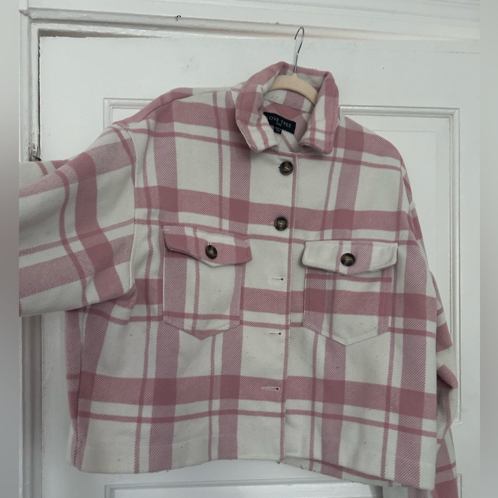 Plaid Cropped Jacket